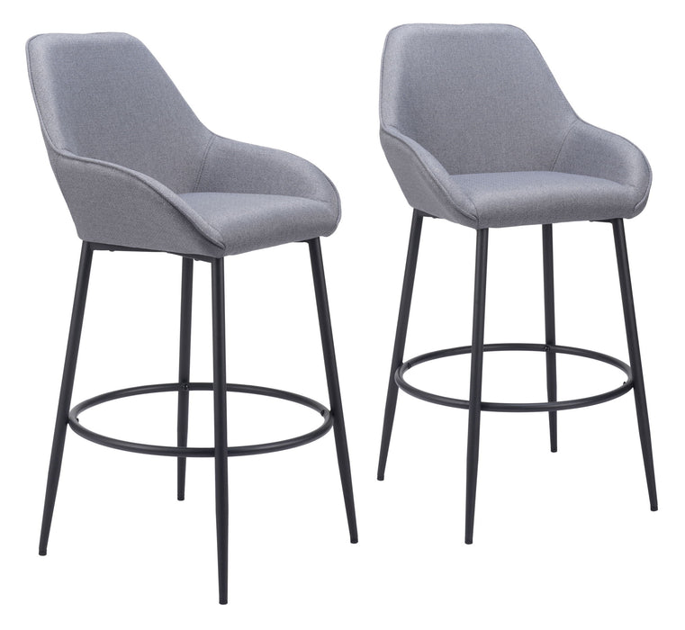 Vila - Barstool (Set of 2) Zuo Modern