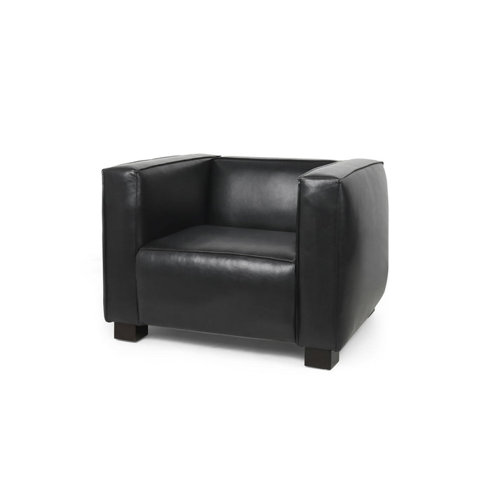 Vortexia - Club Chair With Tuxedo Design