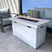 Reinforced - Propane Outdoor Fire Pit Table LSI Patio Furniture