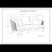 Carmel - Outdoor Sofa - Sand Drift Simpli-Home
