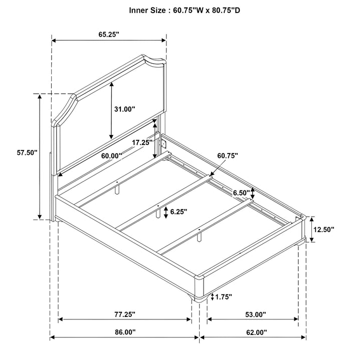 Leonide - Bedroom Set Furniture Max
