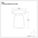 Toby - Handcrafted Metal Accent Table Simpli-Home