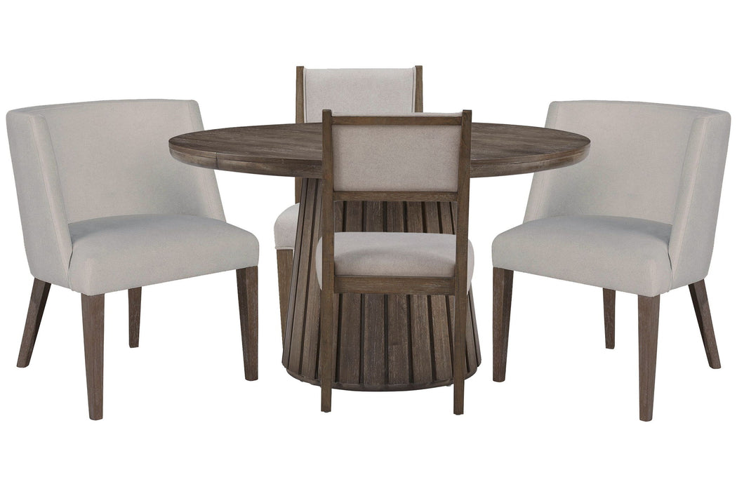 Kavanaugh - Extendable Round Dining Table Set Magnussen Furniture