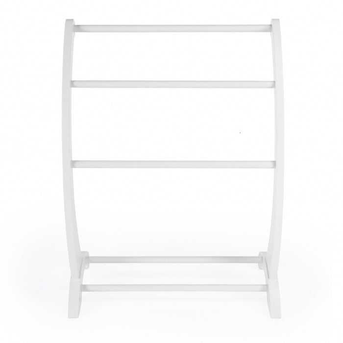 Blanket Stand - Glossy White