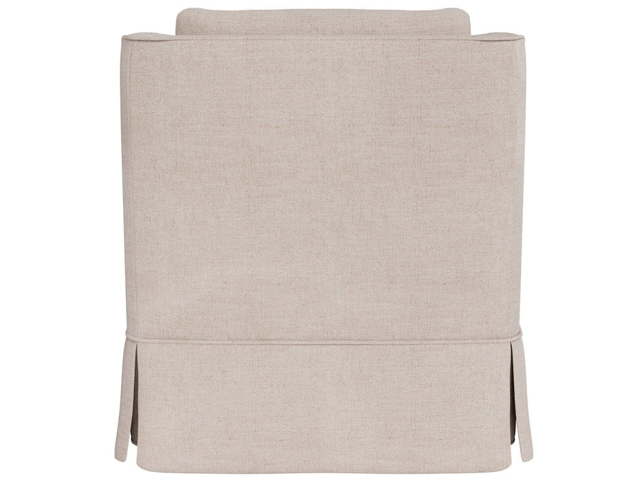 Henri - Skirted Swivel Chair, Special Order - Beige Universal Furniture