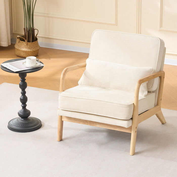 Upholstered Living Room Chair Home Essentials