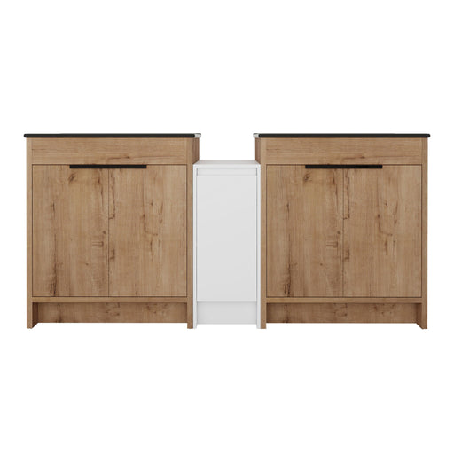 Freestanding Bathroom Vanity With Sink, Storage Cabinets, Soft Closing Doors Home Essentials