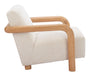 Subliem - Accent Chair - Cotton White Zuo Modern