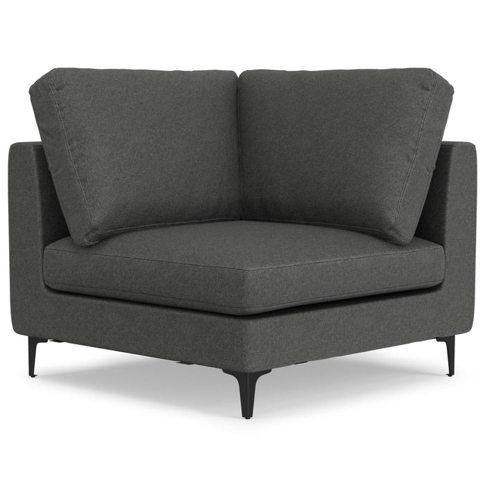 Ava - Mid Century Corner Sectional Sofa Handcrafted Simpli-Home