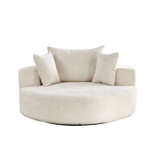 Swivel Chair With Rotating Base For Living Room Home Essentials