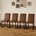 Oversized Square Design Dining Chairs For Home Home Essentials