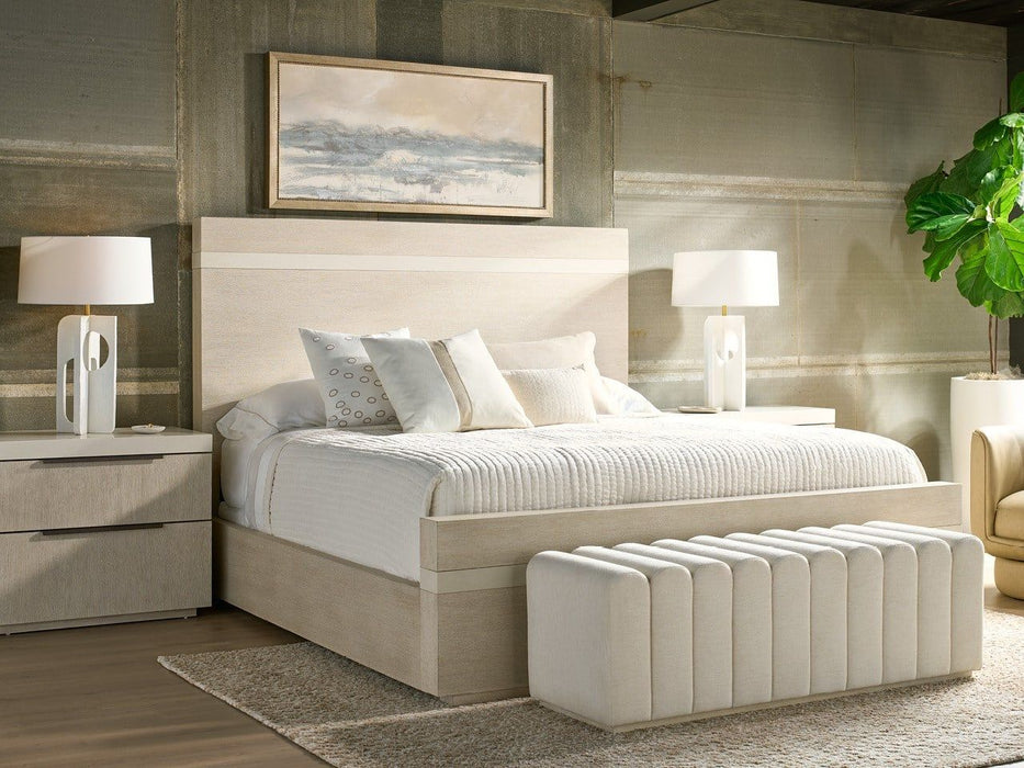 Modern / Mist & Veil - Strata Bench - Beige Universal Furniture