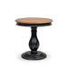 Winslow - Round Pedestal Side Table - Natural / Light Brown Jennifer Taylor Home