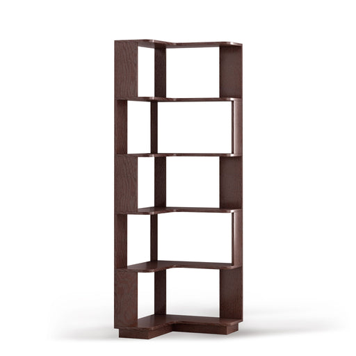 L-Shaped Corner Bookshelf Home Essentials