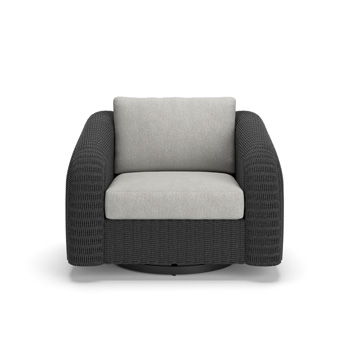 Baymont Cove - Swivel Glider Chair With Cushion - Gray Millennium® by Ashley