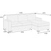 Modern L-Shaped Sectional Sofa Home Essentials