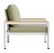 Lychee - Armchair - Green / White Zuo Modern