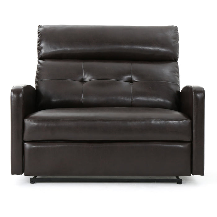 Alma - Contemporary Upholstered Loveseat Recliner