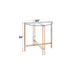 Veises - End Table - Champagne ACME