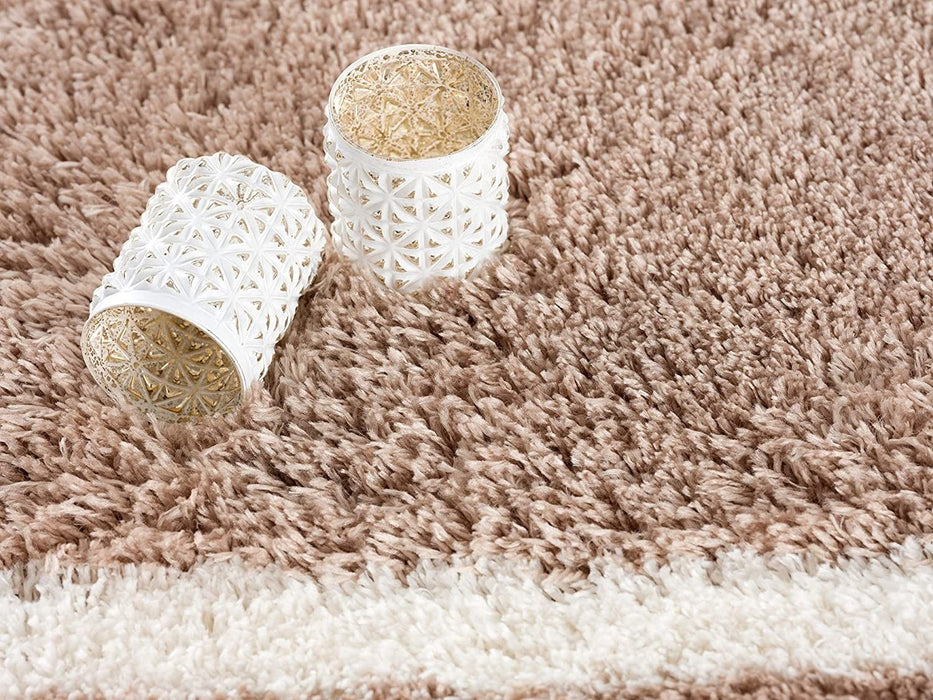 3' x 5' Geometric Area Rug - Beige