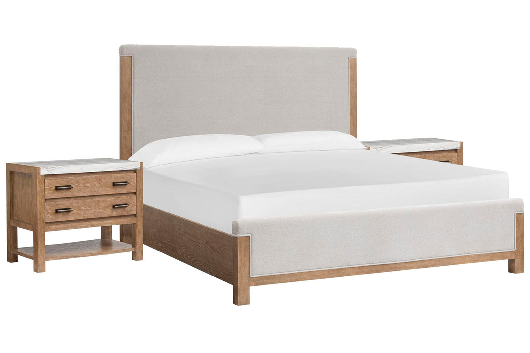 Plum Creek - Upholstered Panel Bedroom Set Magnussen Furniture
