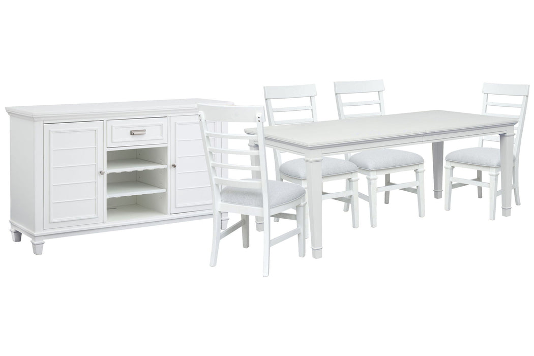 Charleston - Extendable Rectangular Dining Table Set Magnussen Furniture