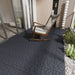 Stone Style Patio Deck Tiles For Porch (Set of 44) - Gray Daily Nest