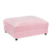 Upholstered Rectangle Ottoman Home Essentials