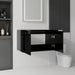 Floating Bathroom Vanity Cabinet With Soft Close Double Doors, Spacious Interior Storage, Wall Mounted, Cabinet Only Home Essentials