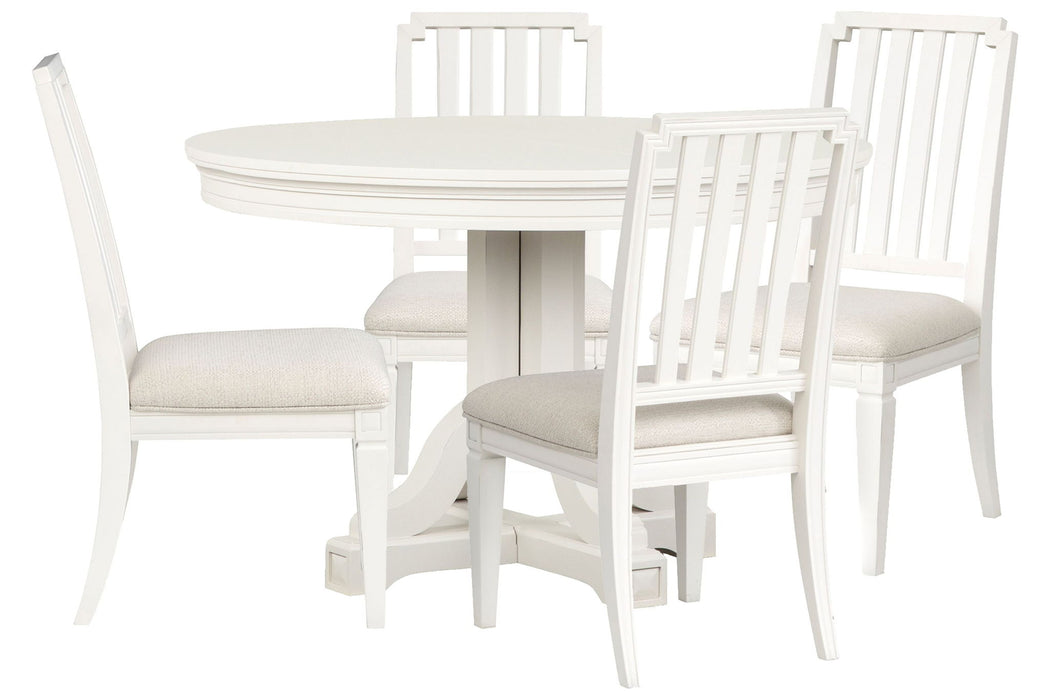 Willowbrook - Extendable 48" Round Dining Table Set Magnussen Furniture