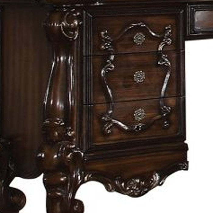 Vanity Table With Seven Drawers - Brown