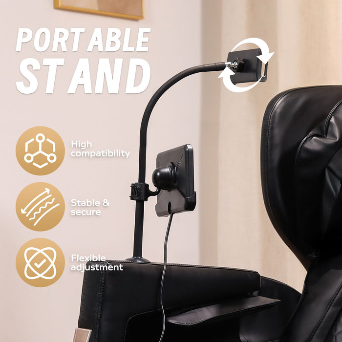 Massage Chair Recliner With Zero Gravity And Full Body Air Pressure - Black Home Essentials