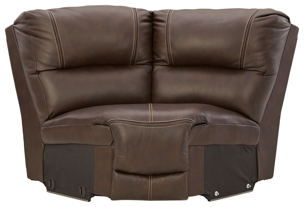 Dunleith - Wedge - Chocolate Signature Design by Ashley®