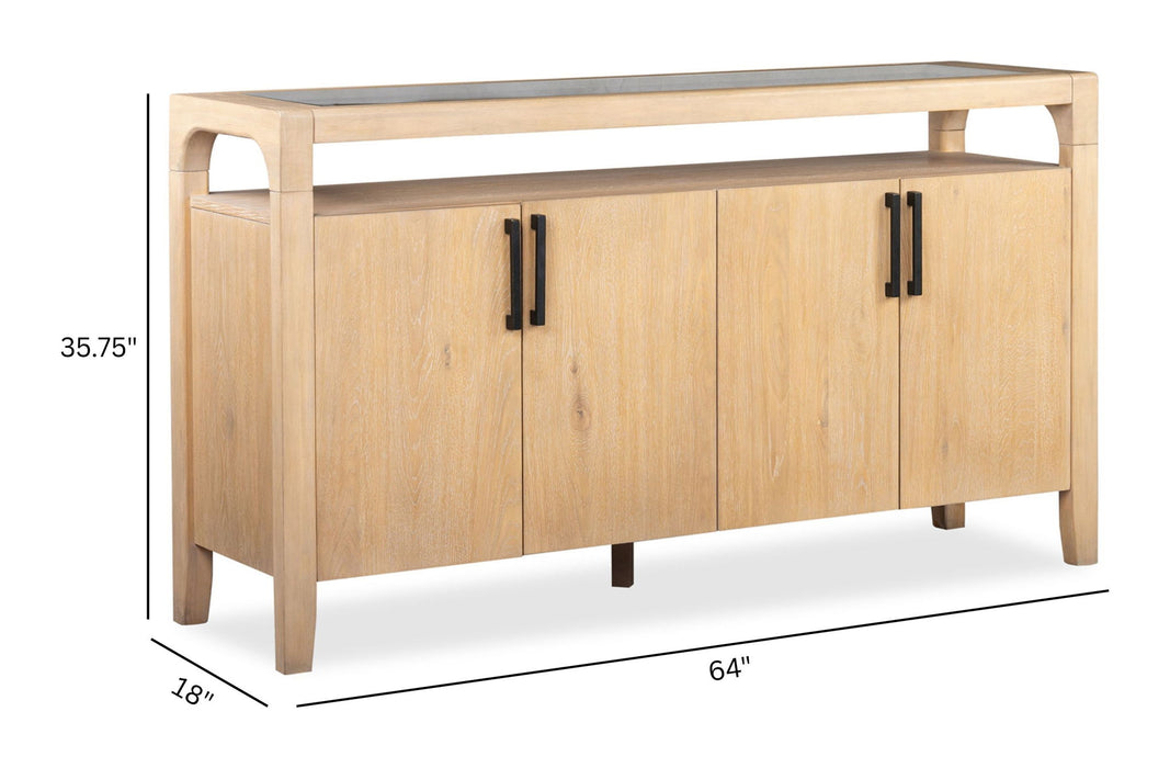 Somerset - Sideboard - Butternut and Omari Natural Magnussen Furniture