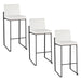 Fuji - Contemporary High Back Barstool Elegant Design Lumi Source