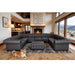 Chesterfield Vintage Style U - Shape Sectional Home Essentials
