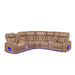 Fortuner - Power Recliner Sectional Sofa Matrix Furniture Group