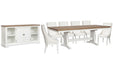 Kingston - Extendable Trestle Dining Table Set Magnussen Furniture