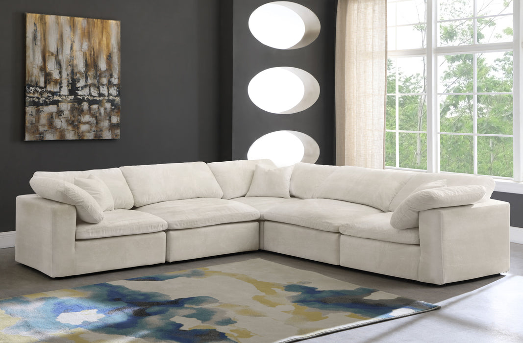 Cozy - Modular Sectional 5 Piece - Beige