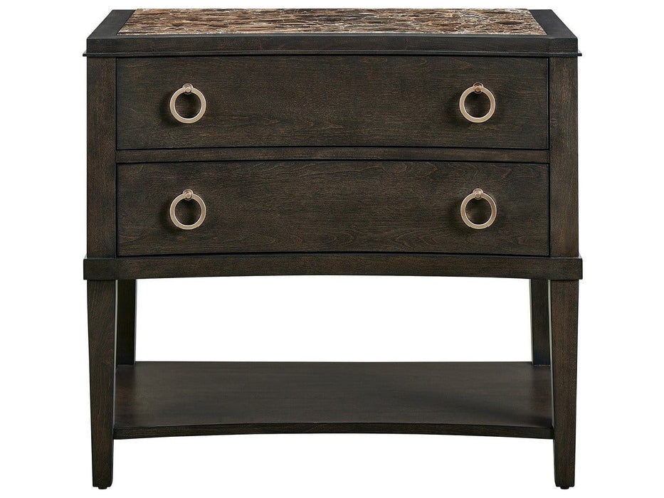 Fenwick - Emperador Nightstand - Dark Brown Universal Furniture