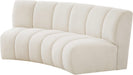 Infinity - 2 Piece Boucle Modular Sectional Meridian Furniture