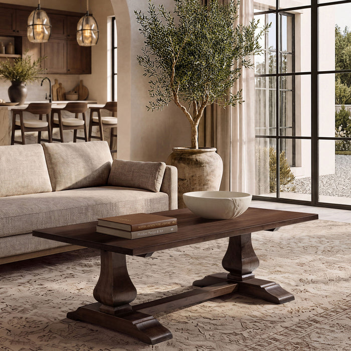 Kingsley - Coffee Table - Brown Jennifer Taylor Home