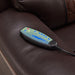 Heated Massage Recliner With Remote Control - Brown Home Essentials
