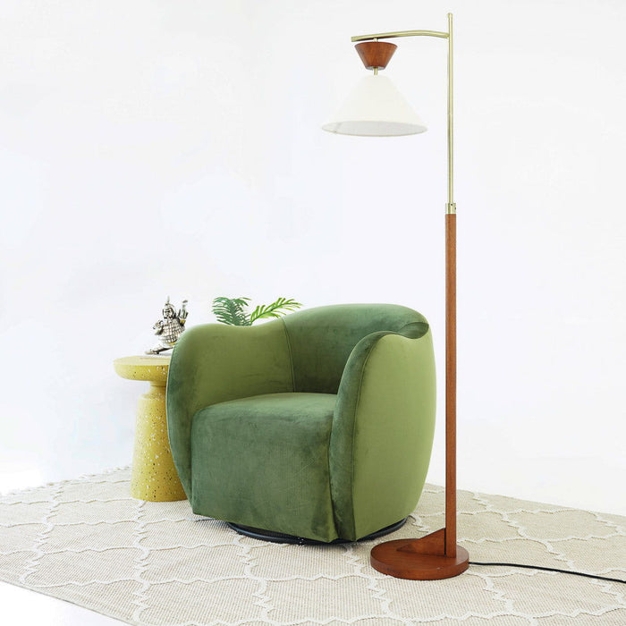 Renee - Swivel Chair - Green Ashcroft Furniture