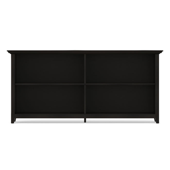 Amherst - Low 4 Shelf Bookcase Simpli-Home
