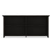 Amherst - Low 4 Shelf Bookcase Simpli-Home
