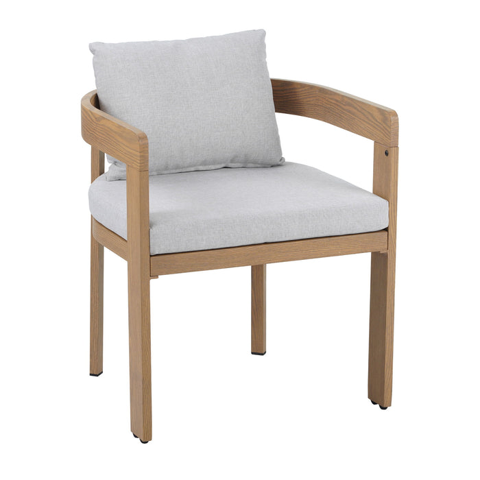 Elko Janiyah - Outdoor Patio Dining Set Dining Chairs And Dining Table Noble House
