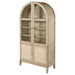 Kimpton - 4 Door Dining Display Cabinet - Beige Furniture Max