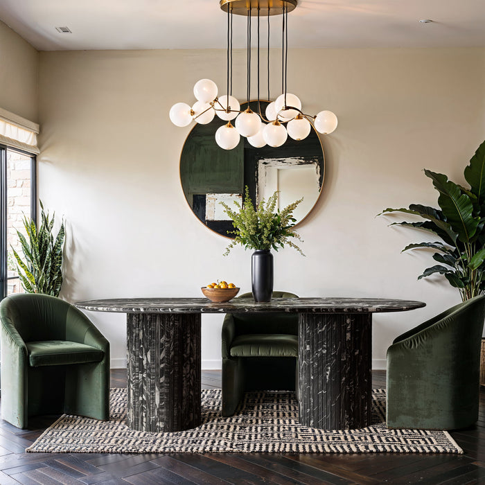 Messina - Dining Table Meridian Furniture