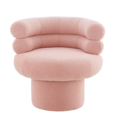 Round Swivel Accent Chair For Living Room Noble House